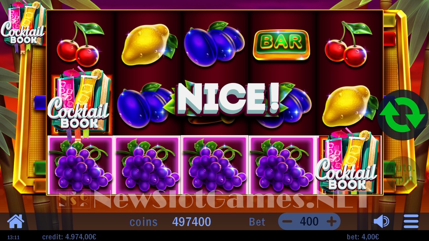 Cocktail Book Slot Slot Image in Demo - pic. 8