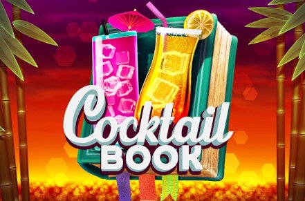 Cocktail Book Slot Logo