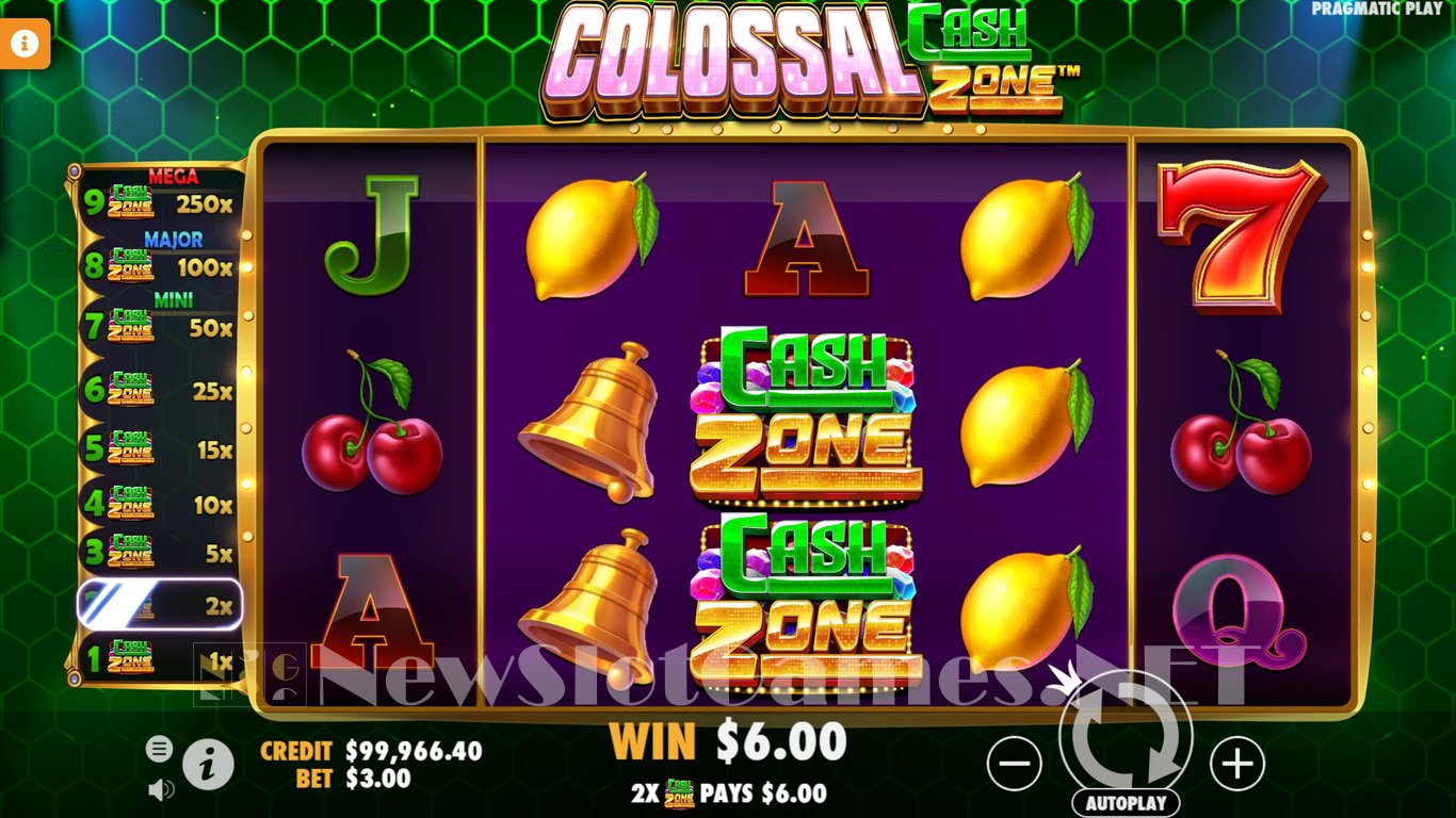Colossal Cash Zone Slot Slot Image in Demo - pic. 11