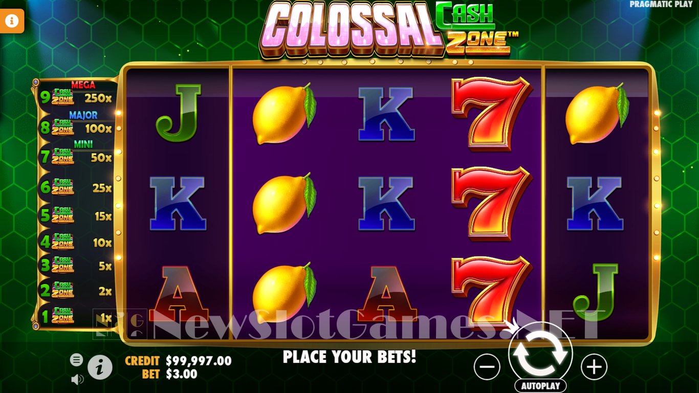 Colossal Cash Zone Slot Slot Image in Demo - pic. 2