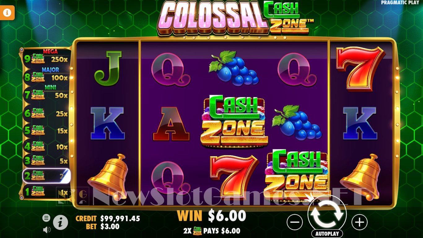 Colossal Cash Zone Slot Slot Image in Demo - pic. 5