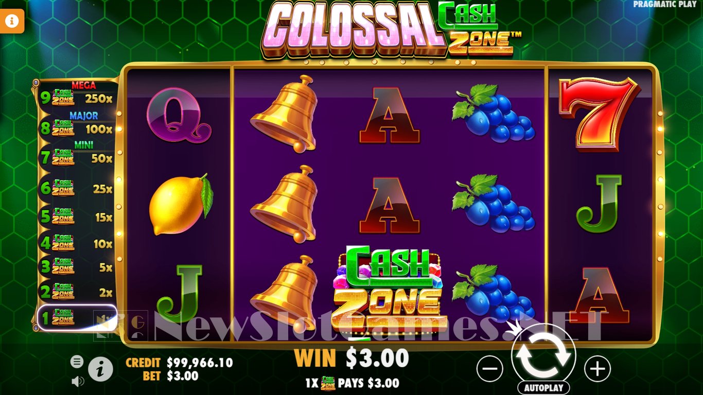 Colossal Cash Zone Slot Slot Image in Demo - pic. 9