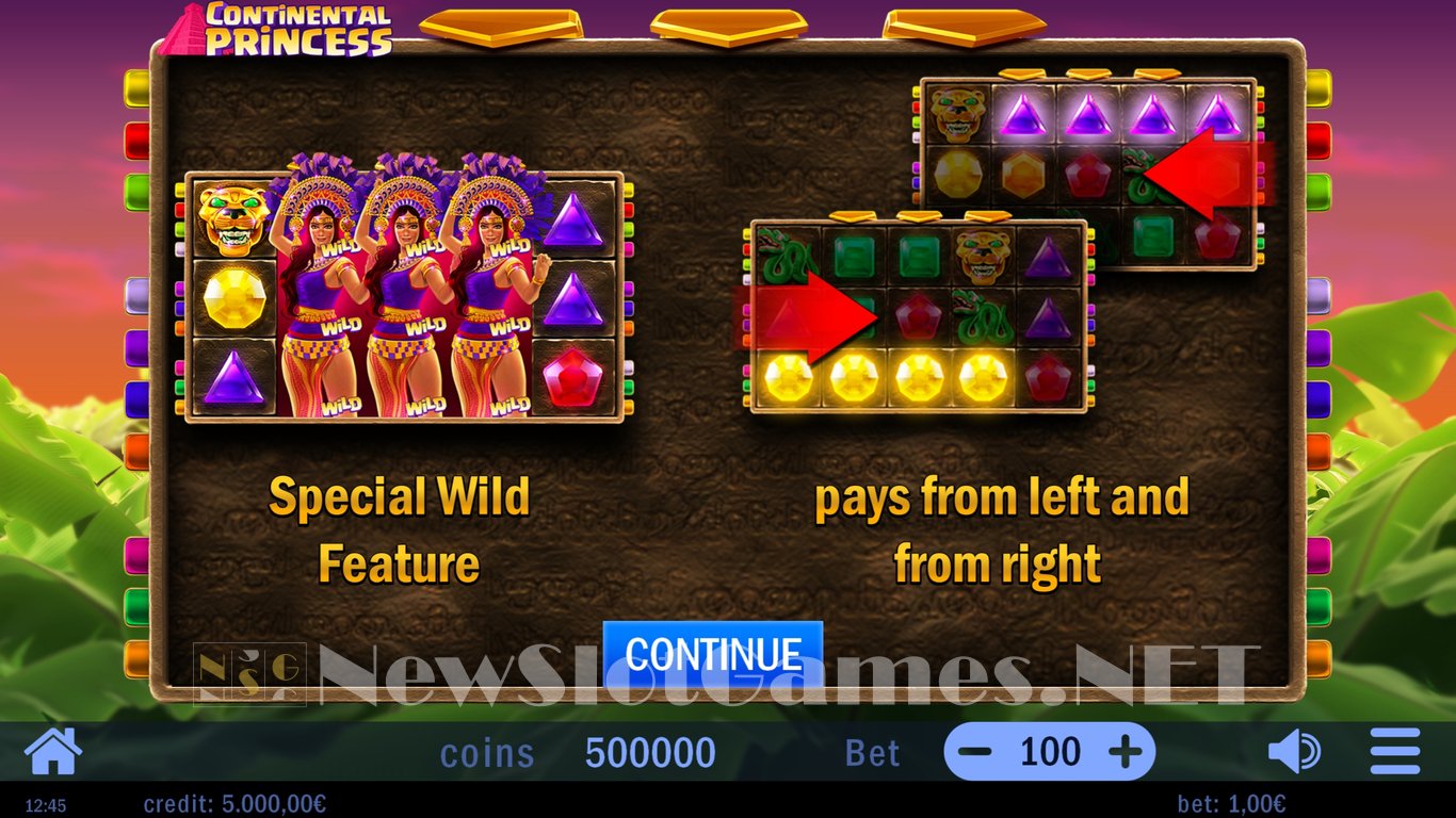 Continental Princess Slot Demo Image