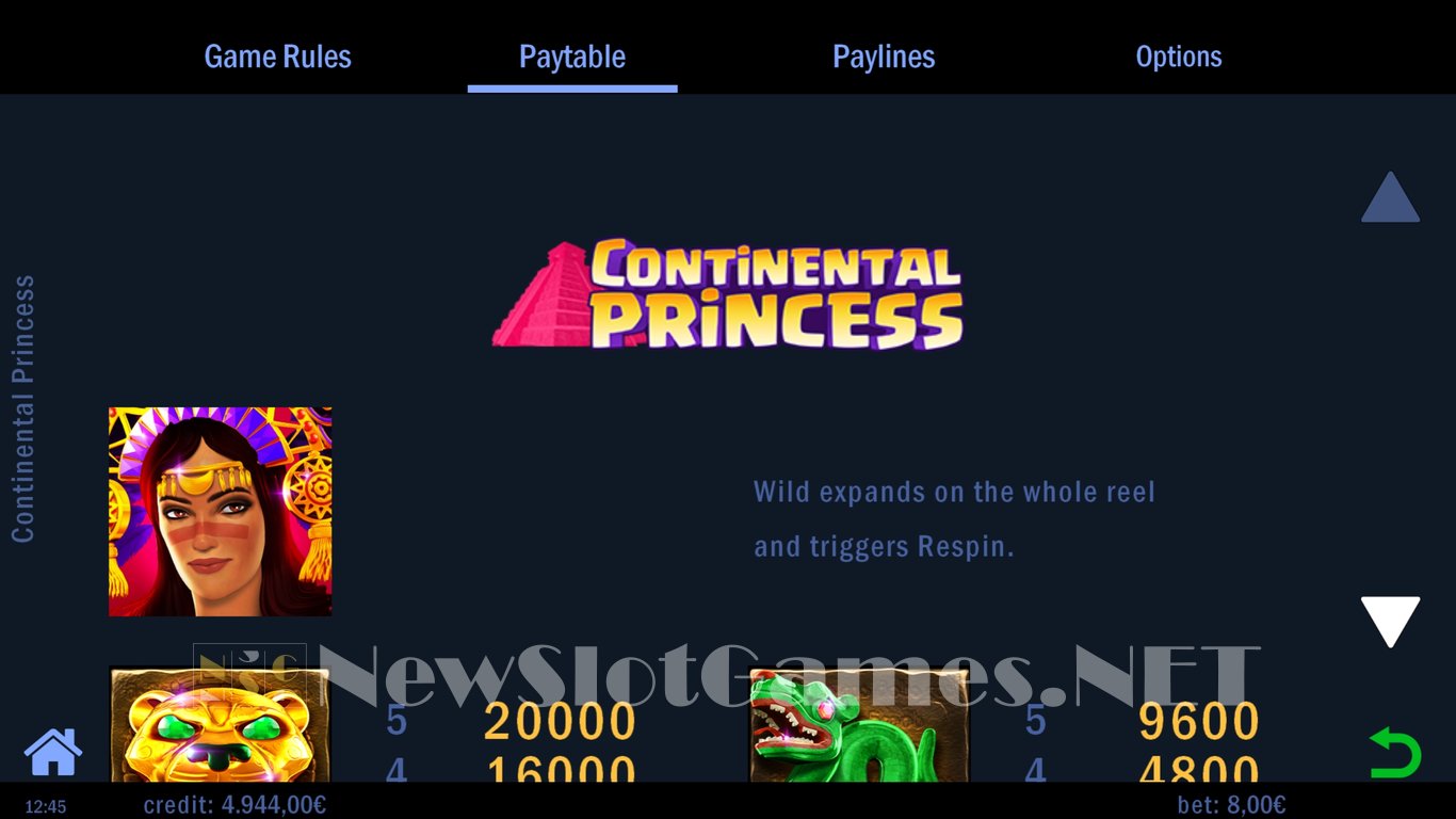 Continental Princess Slot Slot Image in Demo - pic. 4