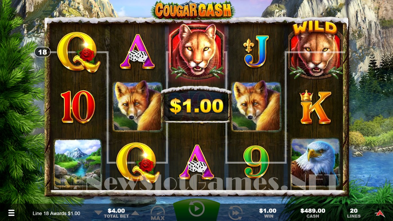 Cougar Cash Slot Slot Image in Demo - pic. 2