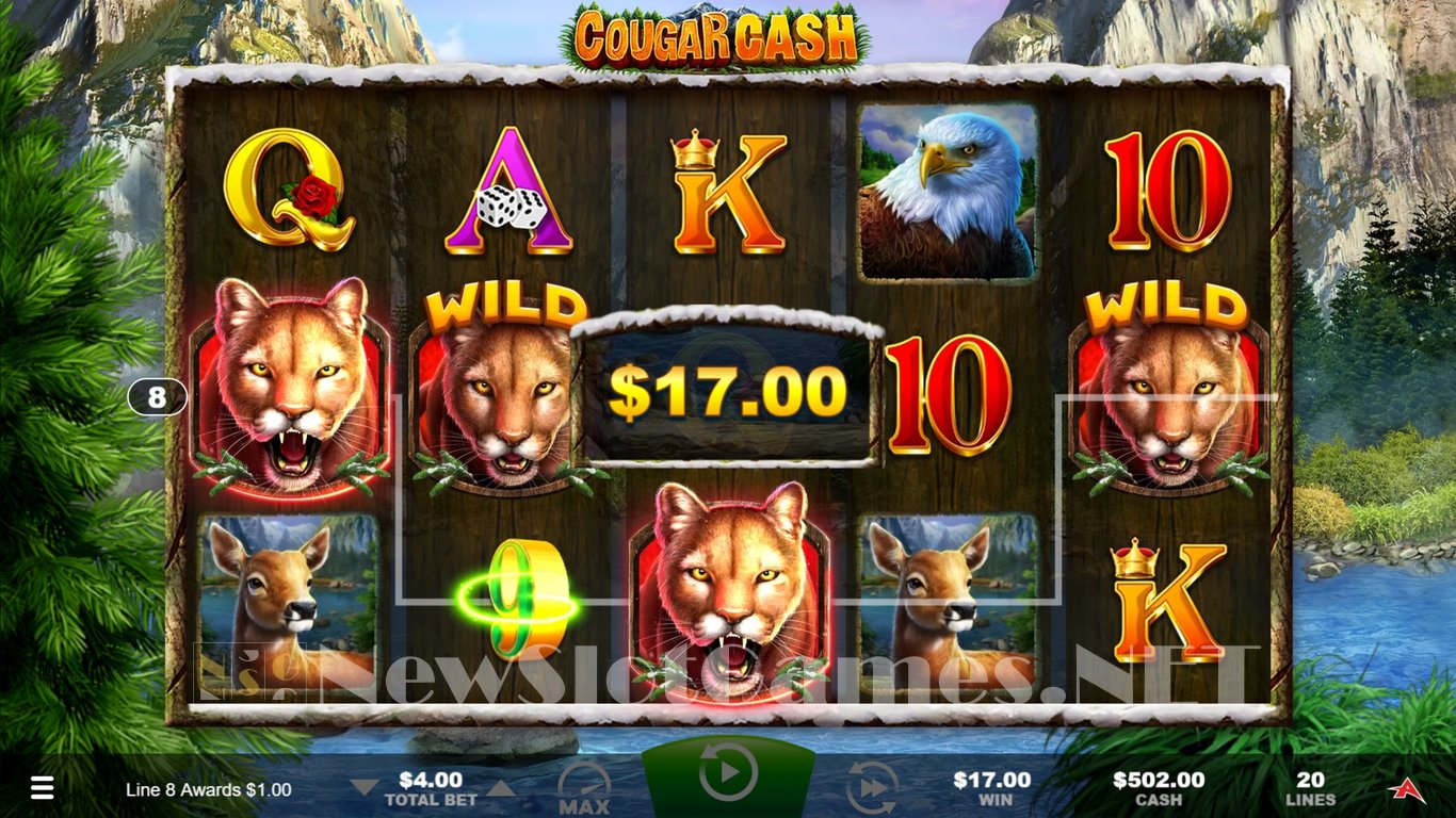Cougar Cash Slot Slot Image in Demo - pic. 3