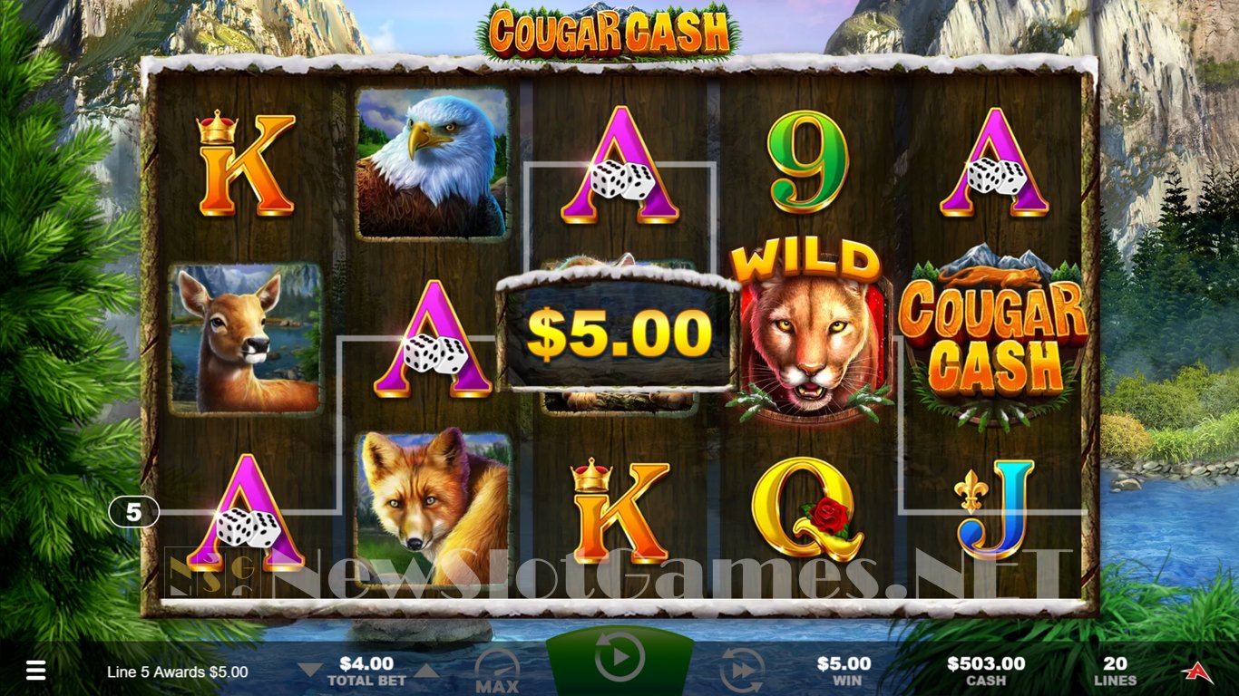 Cougar Cash Slot Slot Image in Demo - pic. 6