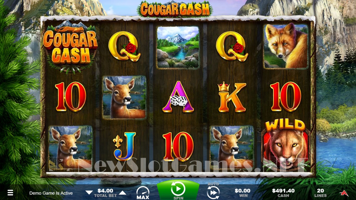 Cougar Cash Slot Slot Image in Demo - pic. 9