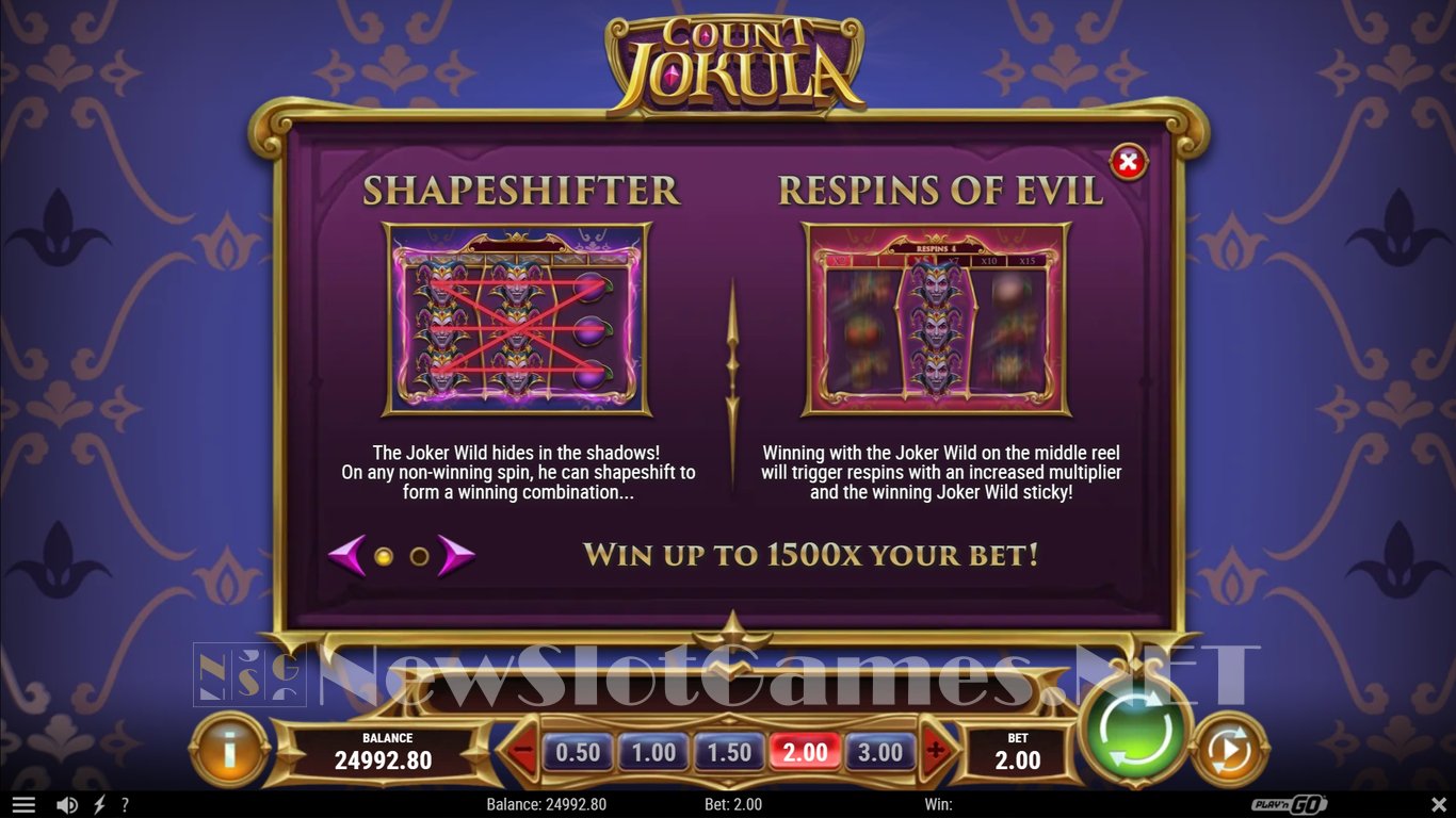 Count Jokula Slot Slot Image in Demo - pic. 5