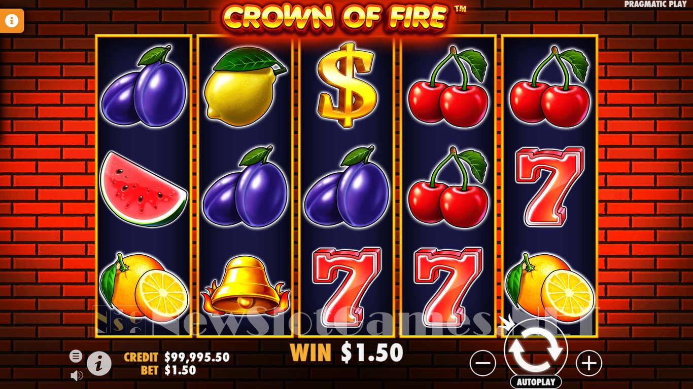 Crown of Fire Slot Slot Image in Demo - pic. 2