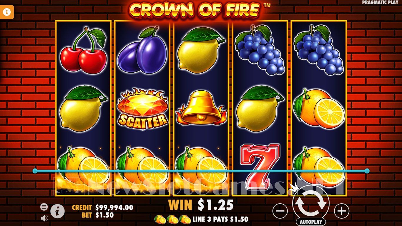 Crown of Fire Slot Slot Image in Demo - pic. 5