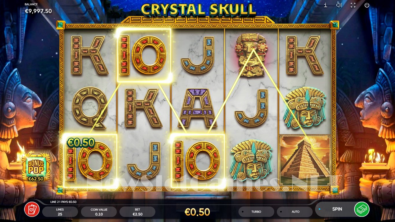 Crystal Skull Slot Demo Image