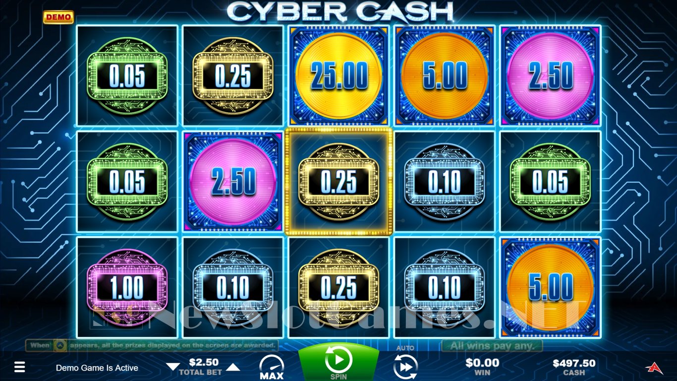 Cyber Cash Slot Demo Image