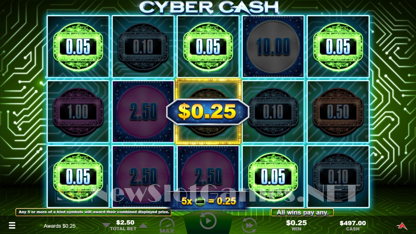 Cyber Cash Slot Slot Image in Demo - pic. 11