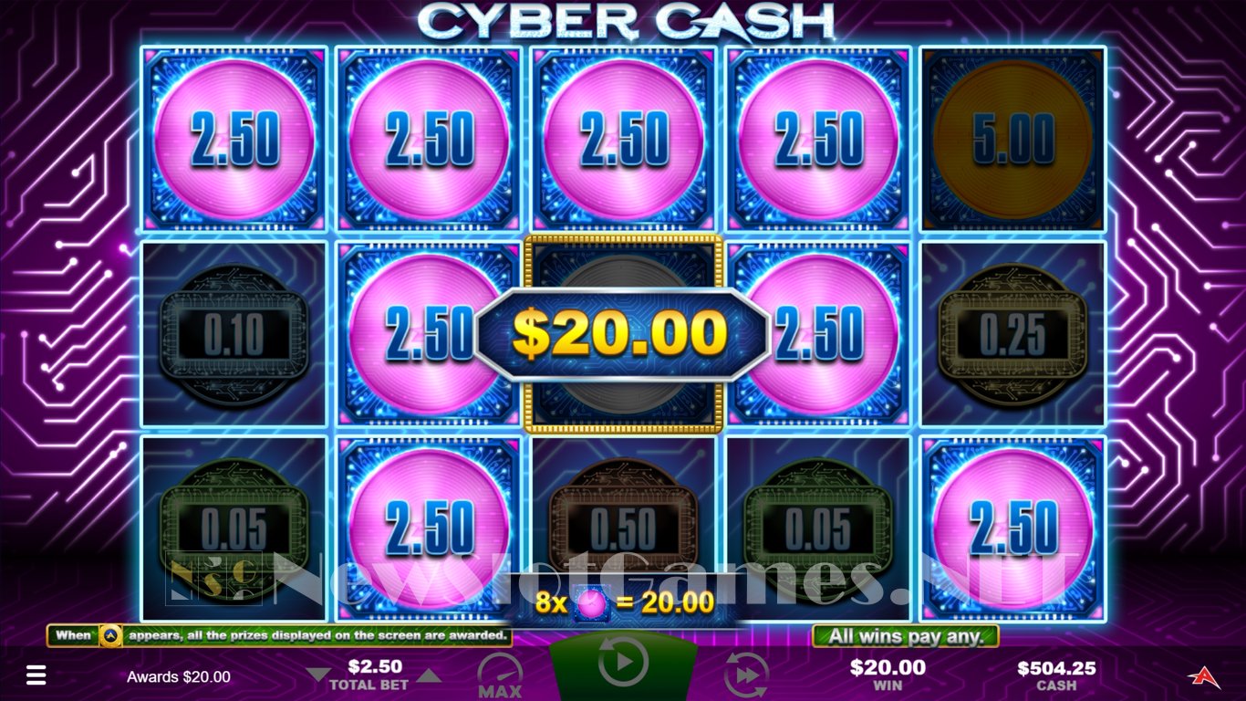 Cyber Cash Slot Slot Image in Demo - pic. 9
