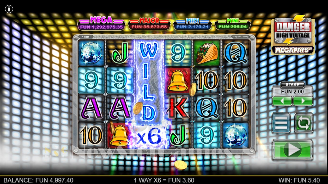 Danger High Voltage Slot Slot Image in Demo - pic. 11