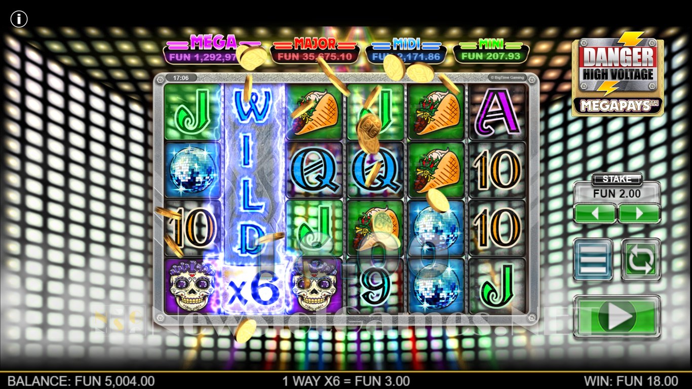 Danger High Voltage Slot Slot Image in Demo - pic. 13