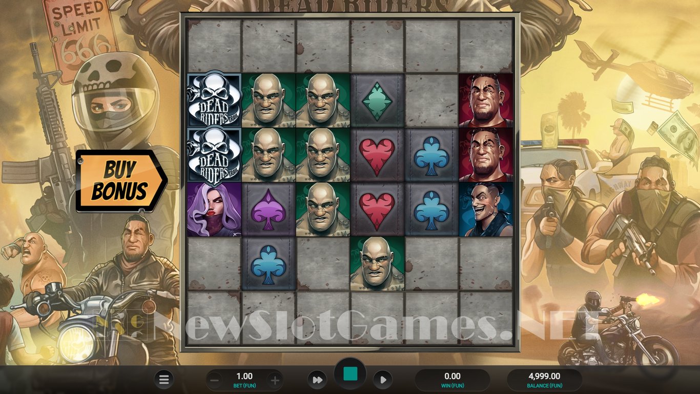 Dead Riders Trail Slot Demo Image