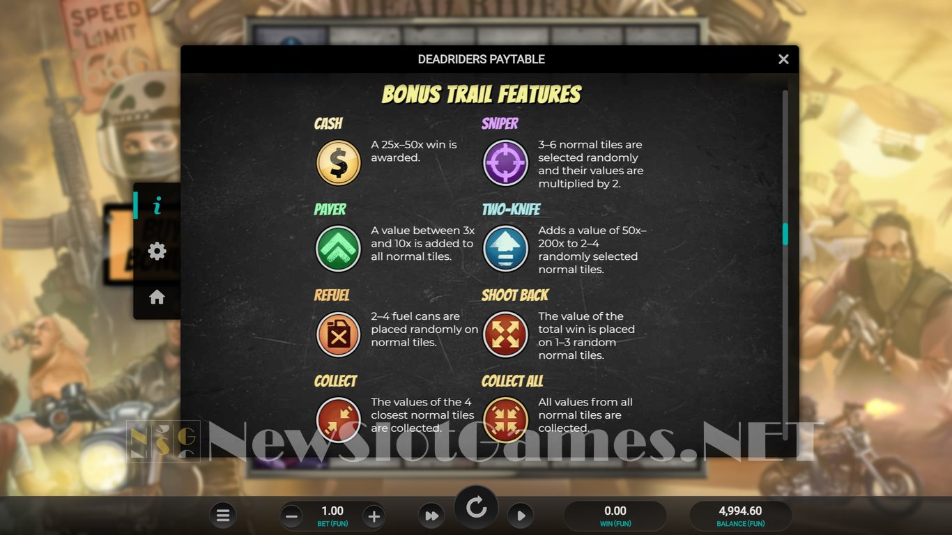 Dead Riders Trail Slot Slot Image in Demo - pic. 8