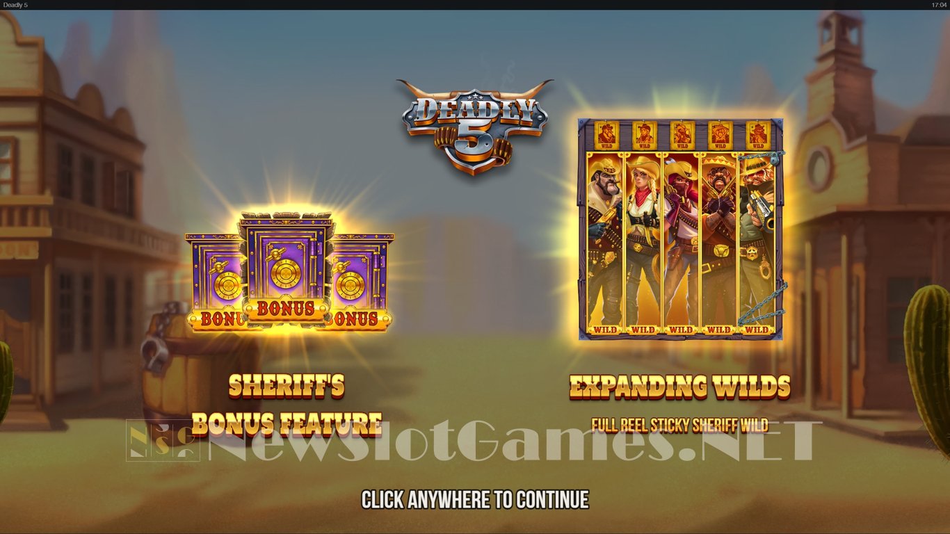 Deadly 5 Slot Demo Image