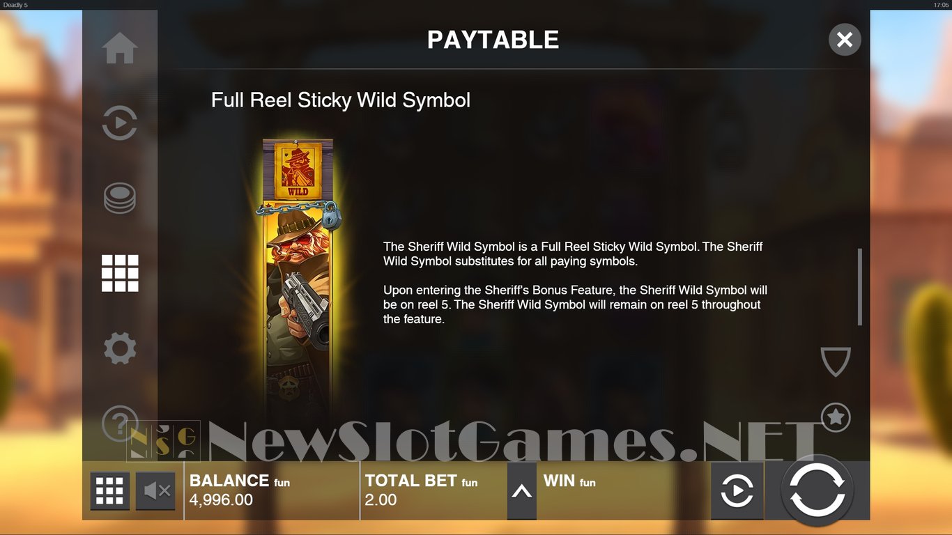 Deadly 5 Slot Slot Image in Demo - pic. 7