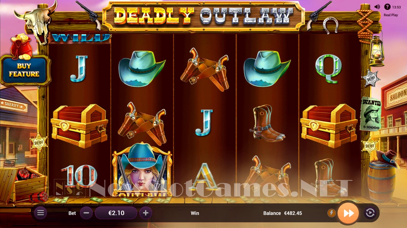 Deadly Outlaw Slot Slot Image in Demo - pic. 2