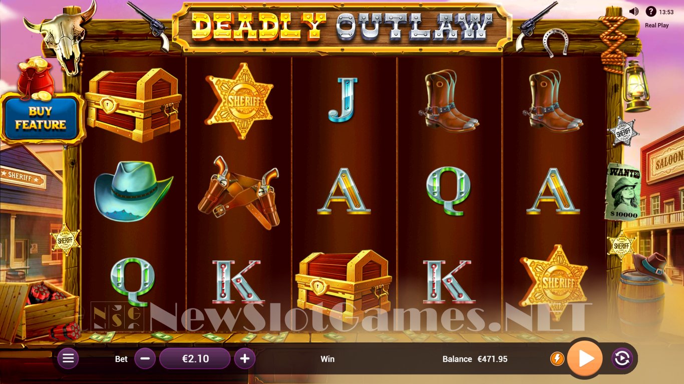 Deadly Outlaw Slot Slot Image in Demo - pic. 3