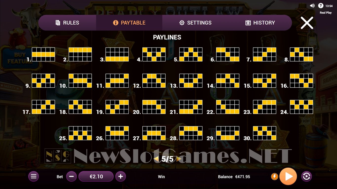 Deadly Outlaw Slot Slot Image in Demo - pic. 7