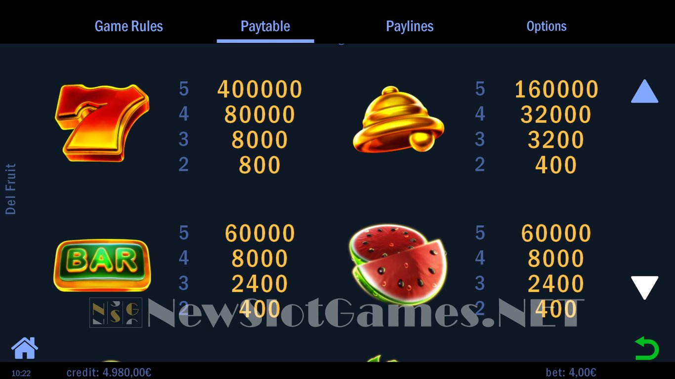 Del Fruit Slot Slot Image in Demo - pic. 4