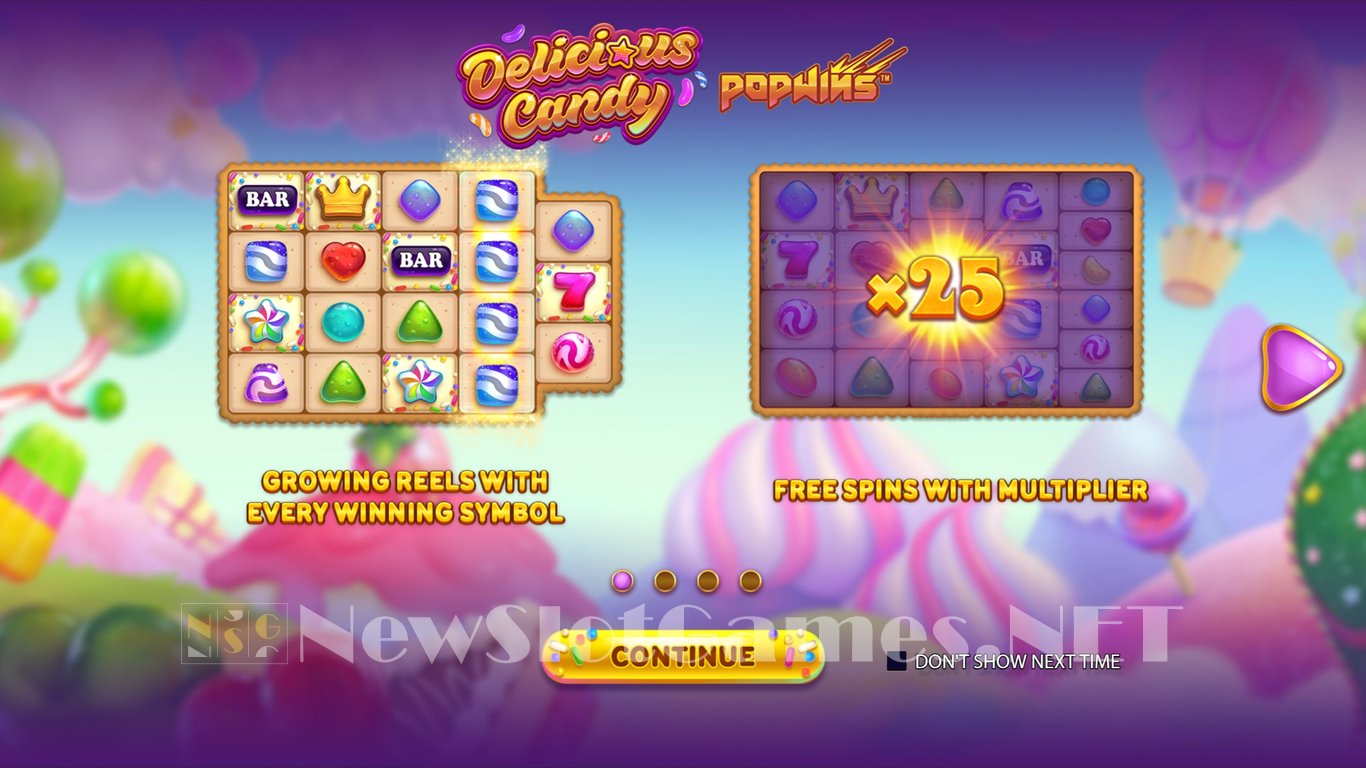 Delicious Candy Slot Demo Image