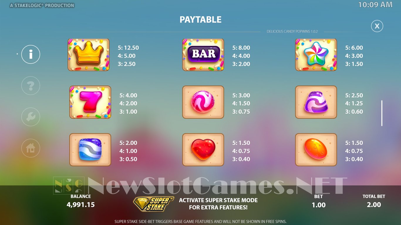 Delicious Candy Slot Slot Image in Demo - pic. 5