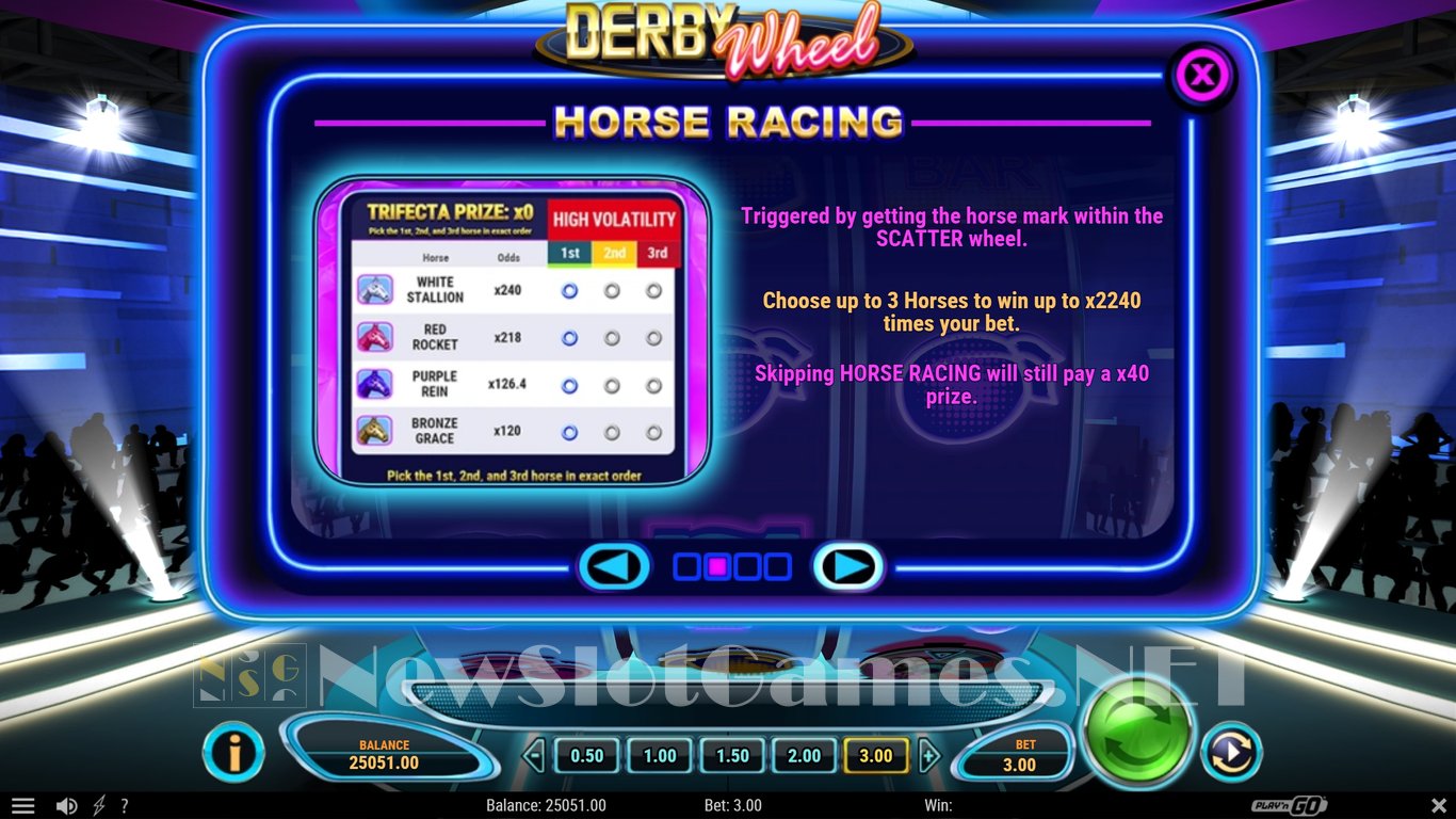 Derby Wheel Slot Slot Image in Demo - pic. 8