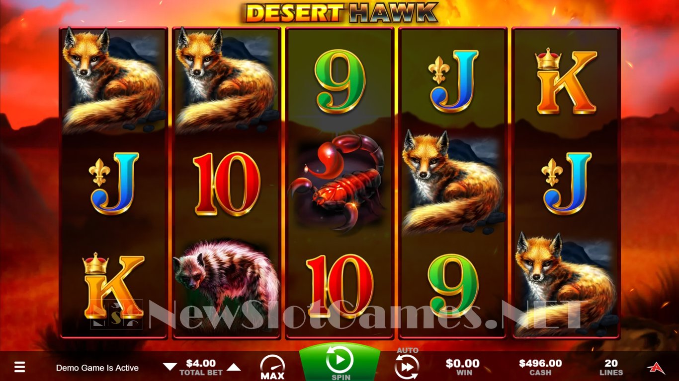 Desert Hawk Slot Demo Image