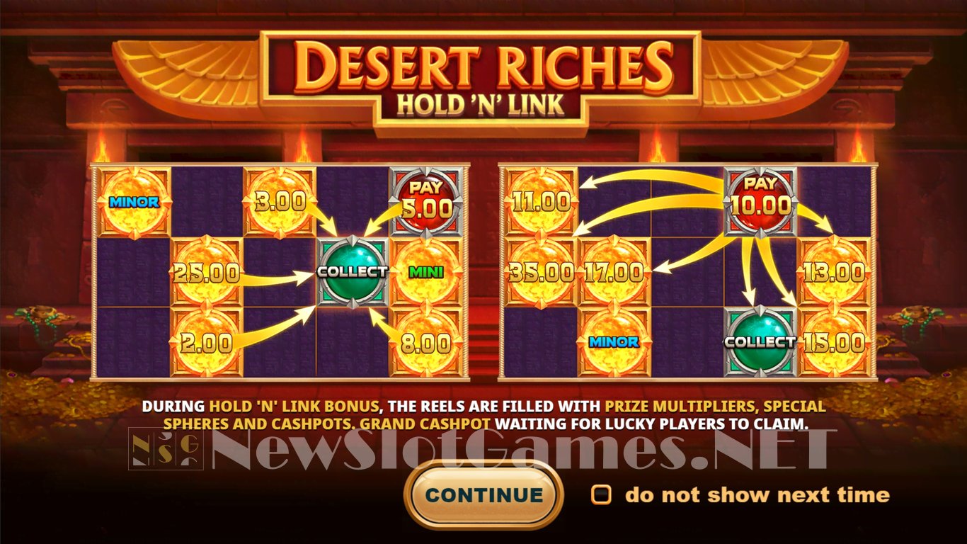Desert Riches Slot Demo Image