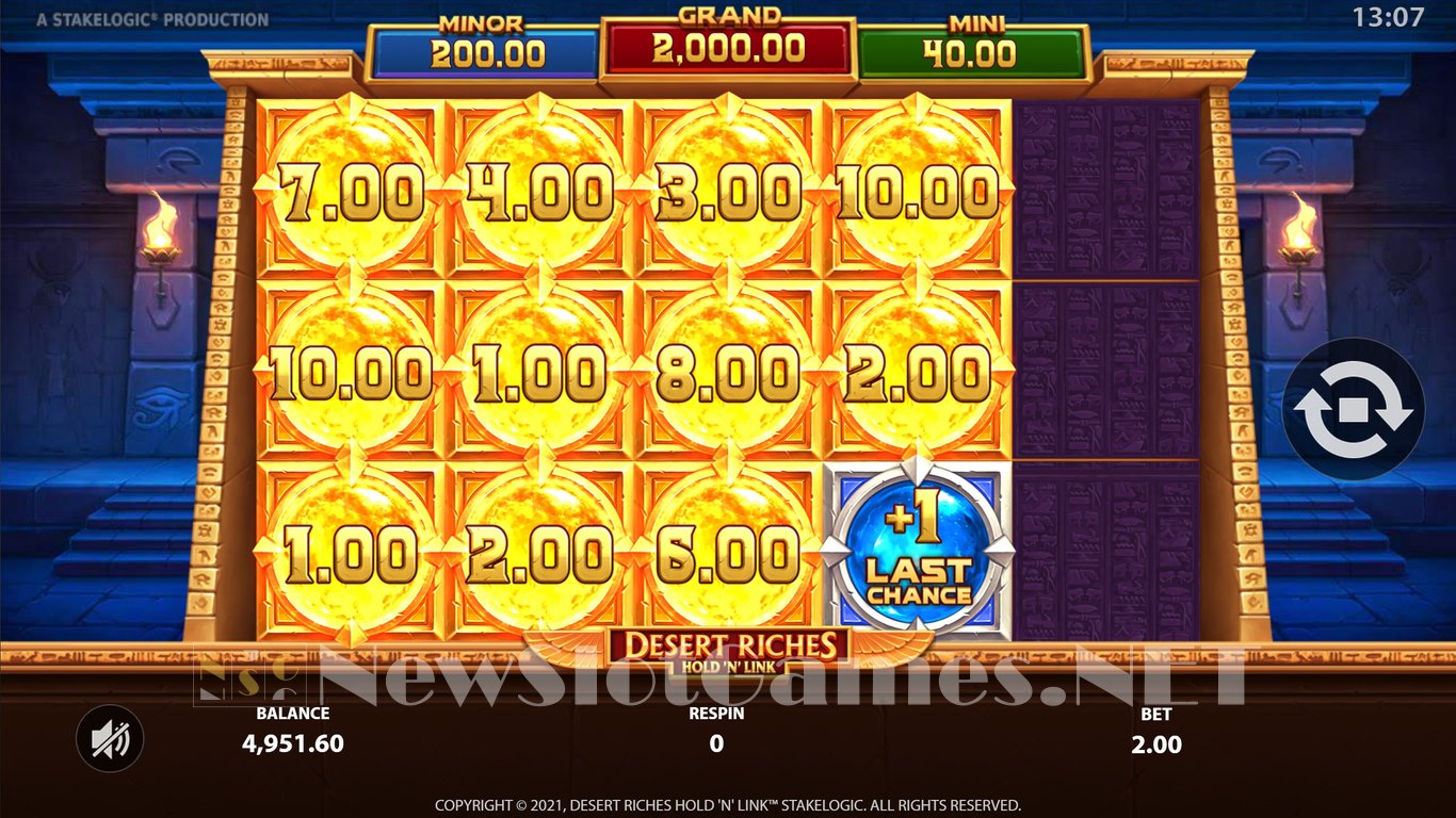 Desert Riches Slot Slot Image in Demo - pic. 11