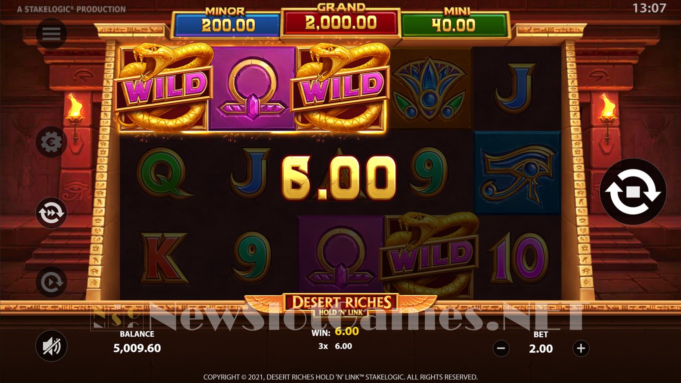 Desert Riches Slot Slot Image in Demo - pic. 15