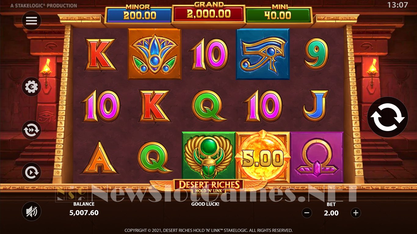 Desert Riches Slot Slot Image in Demo - pic. 16