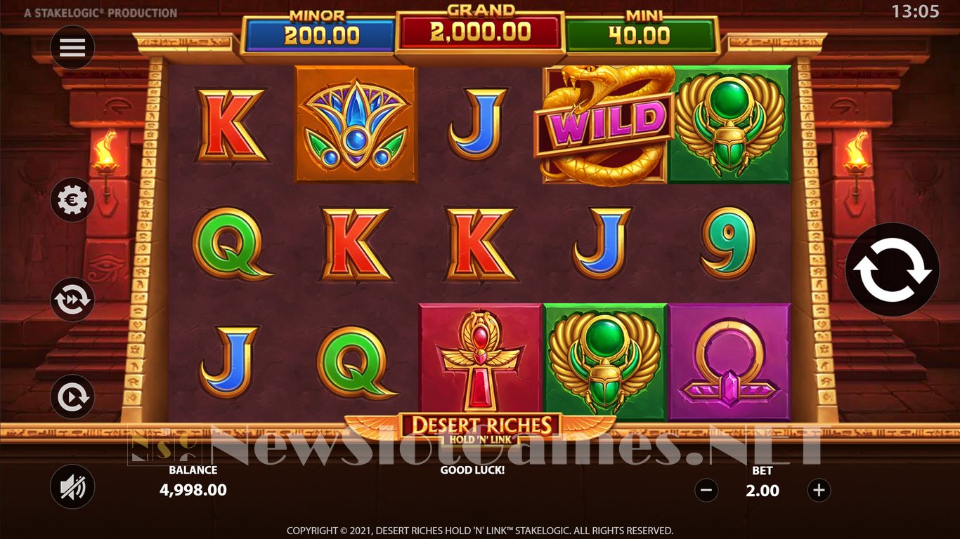 Desert Riches Slot Slot Image in Demo - pic. 2