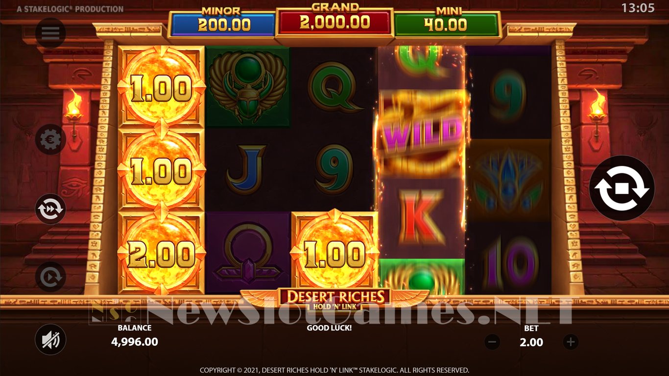 Desert Riches Slot Slot Image in Demo - pic. 3