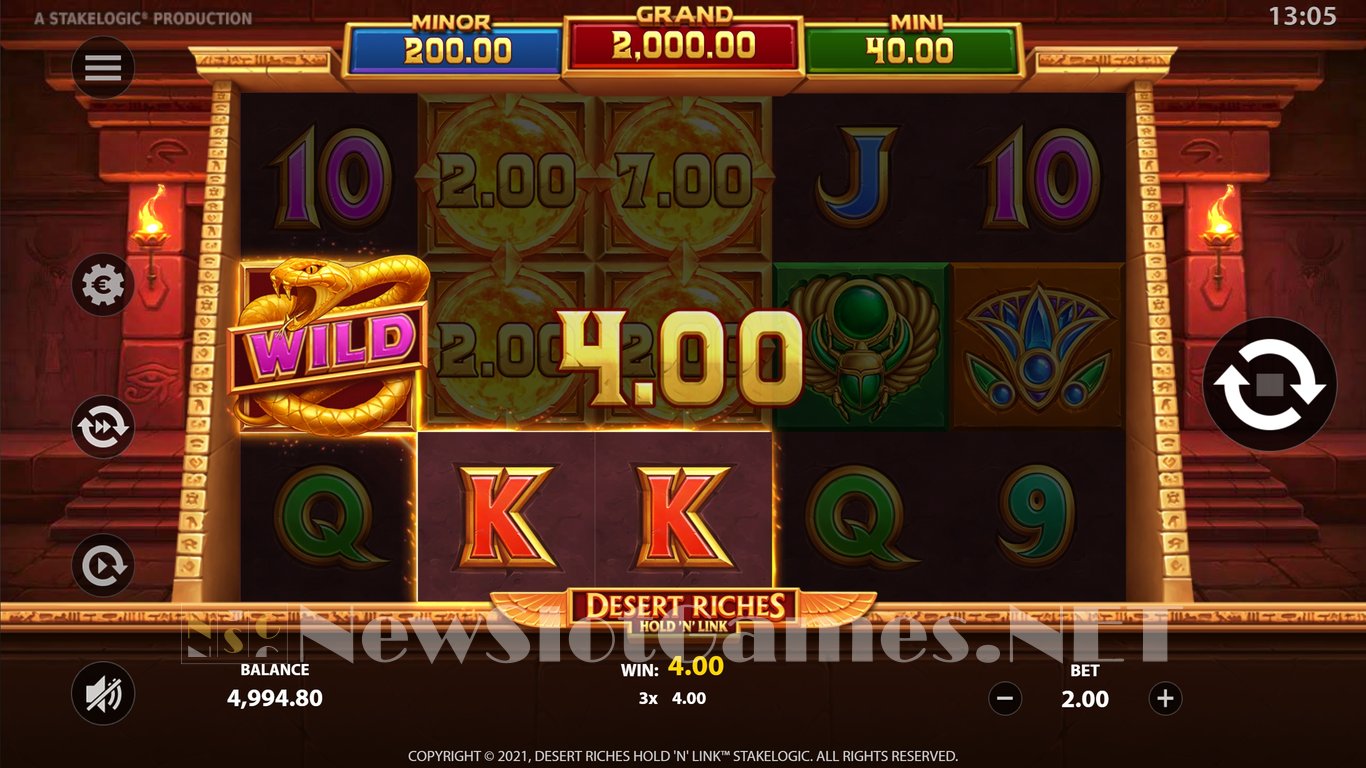 Desert Riches Slot Slot Image in Demo - pic. 7