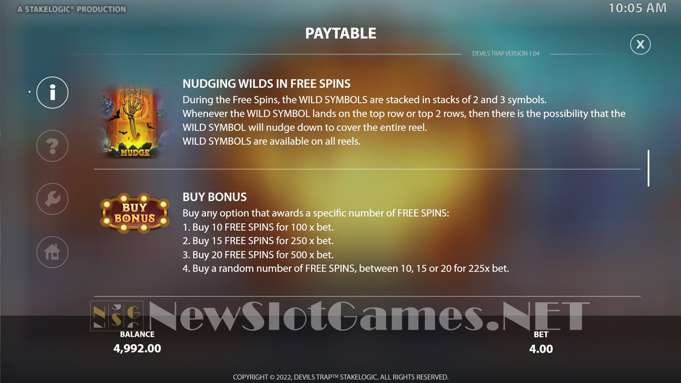 Devils Trap Slot Slot Image in Demo - pic. 6