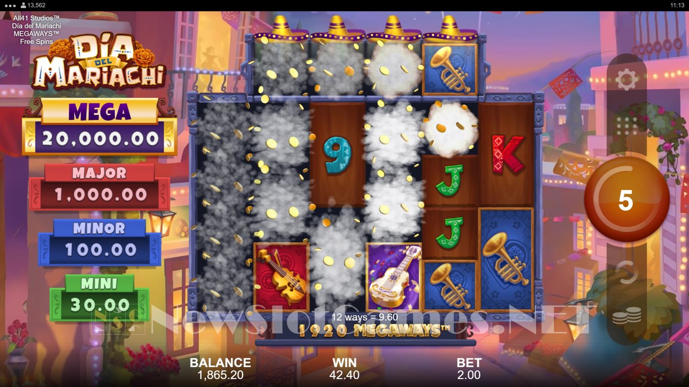 Dia Del Mariachi Megaways Slot Slot Image in Demo - pic. 14