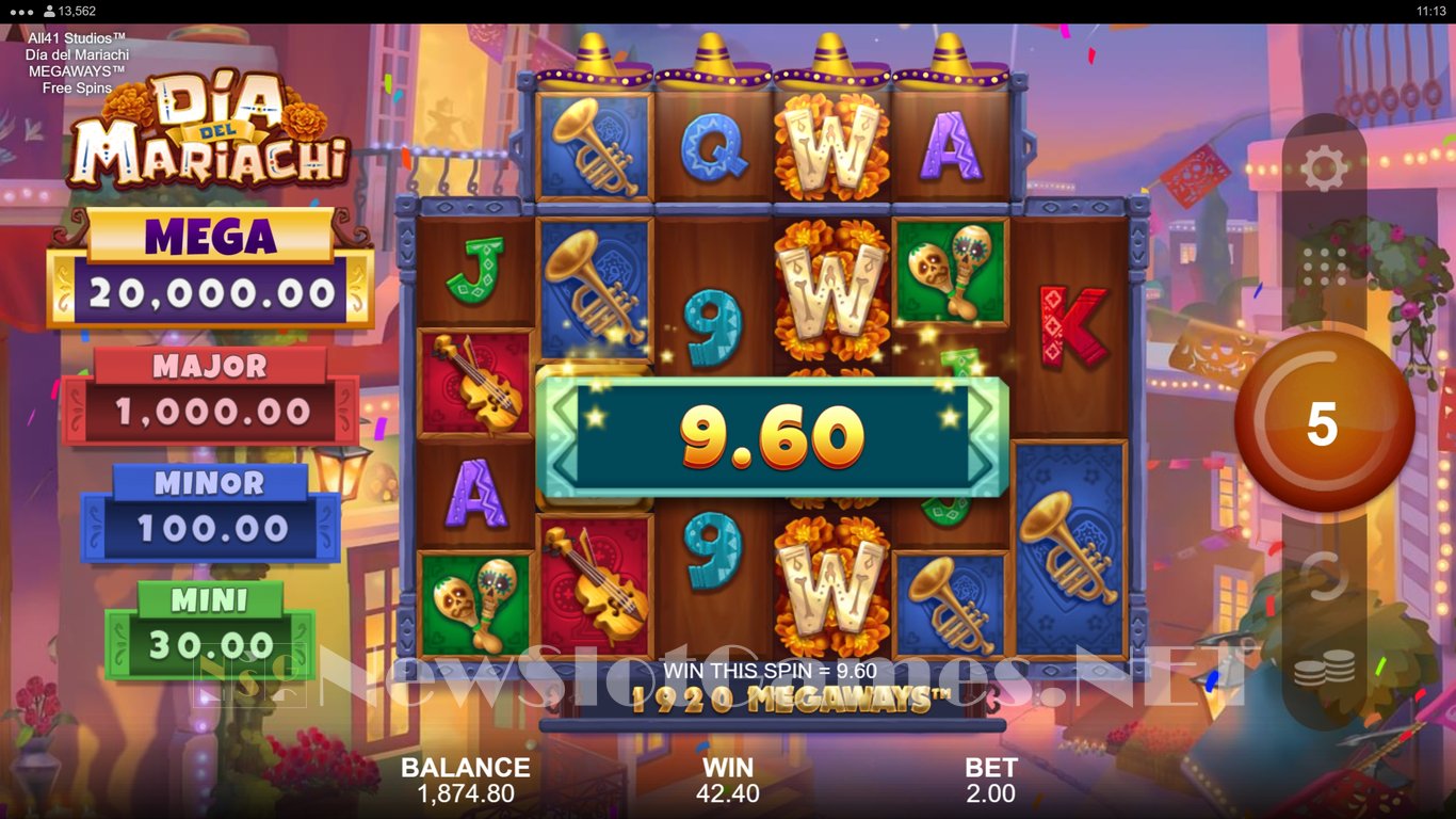 Dia Del Mariachi Megaways Slot Slot Image in Demo - pic. 15