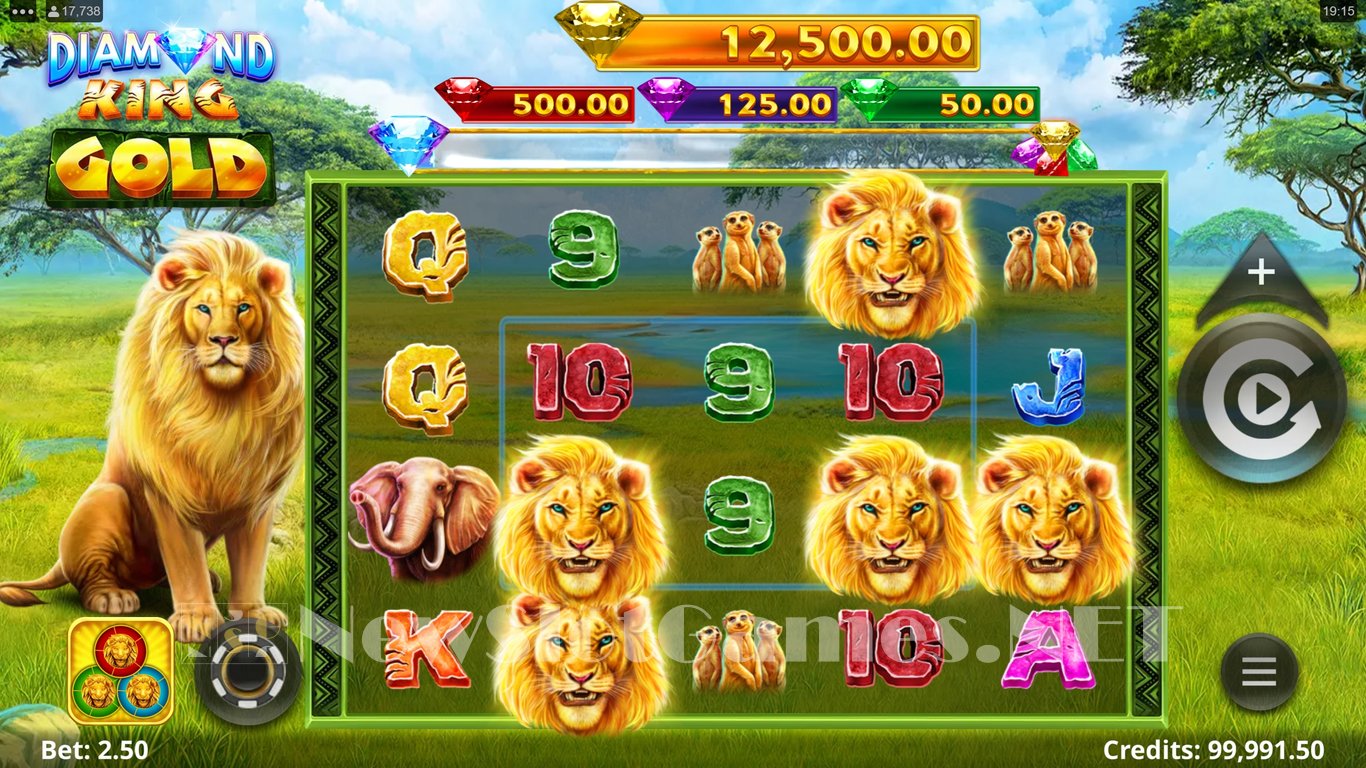 Diamond King Gold Slot Slot Image in Demo - pic. 2