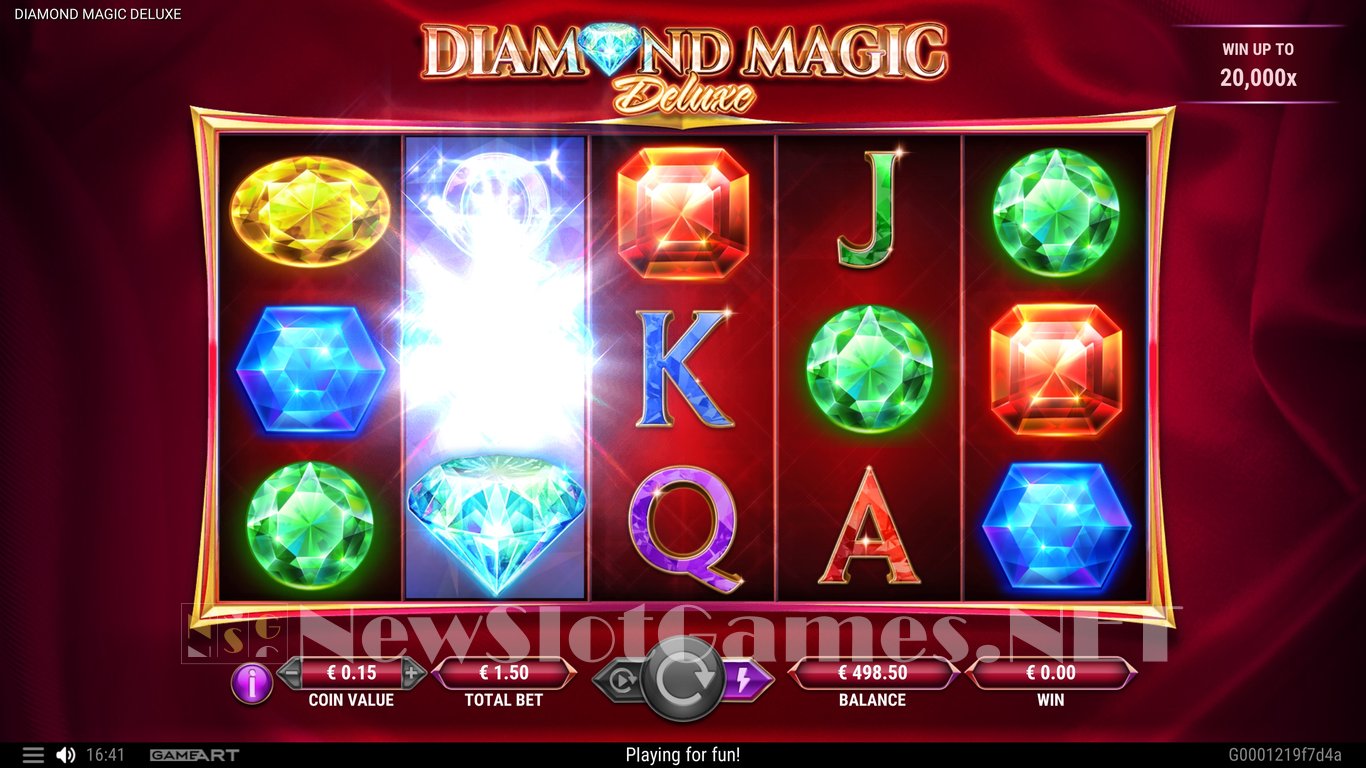Diamond Magic Deluxe Slot Slot Image in Demo - pic. 2