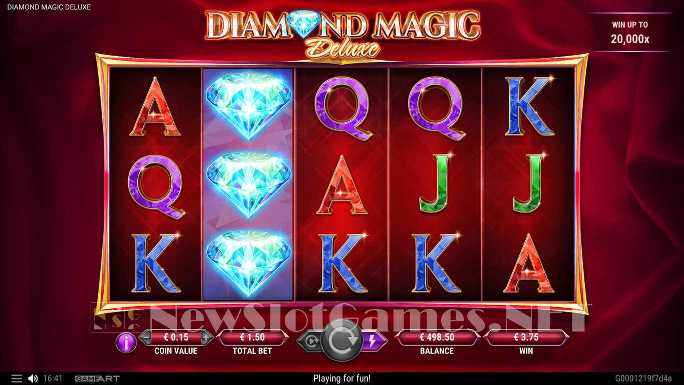 Diamond Magic Deluxe Slot Slot Image in Demo - pic. 4