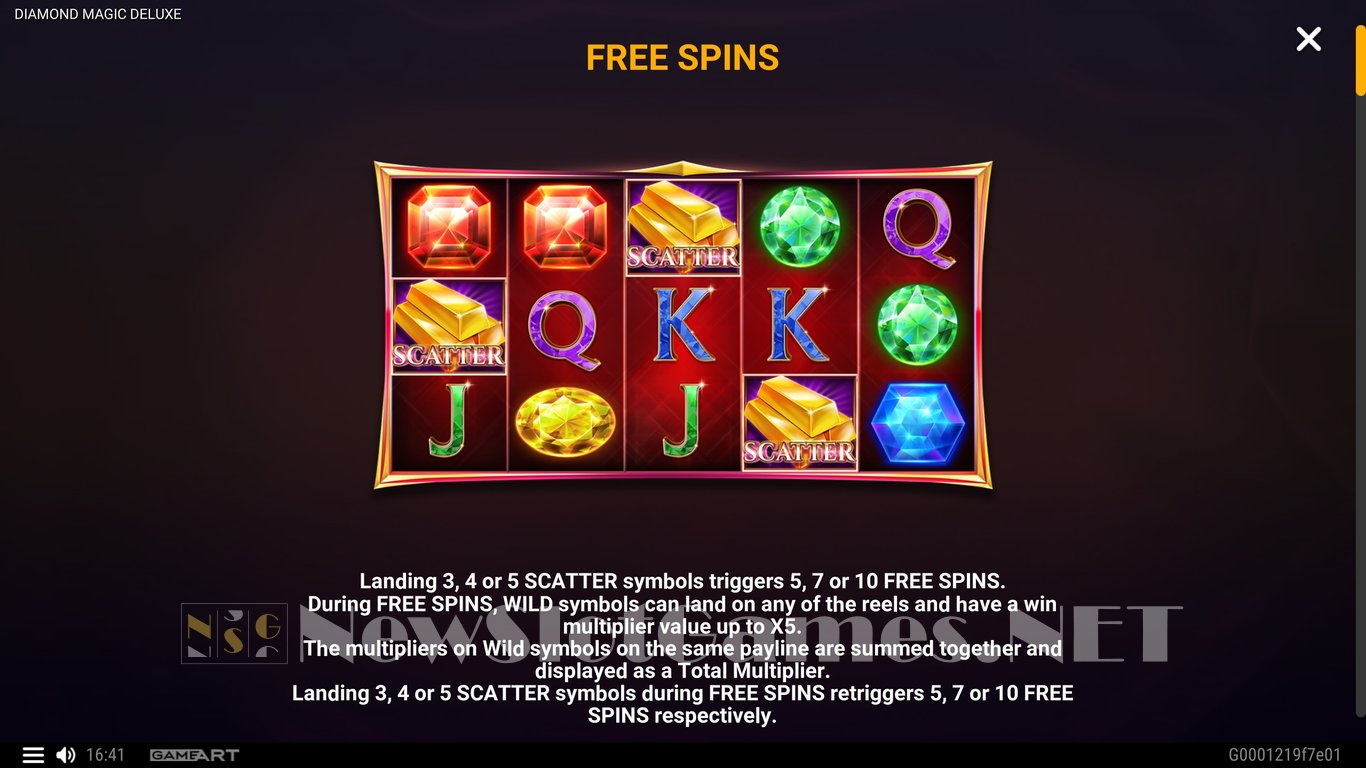 Diamond Magic Deluxe Slot Slot Image in Demo - pic. 6