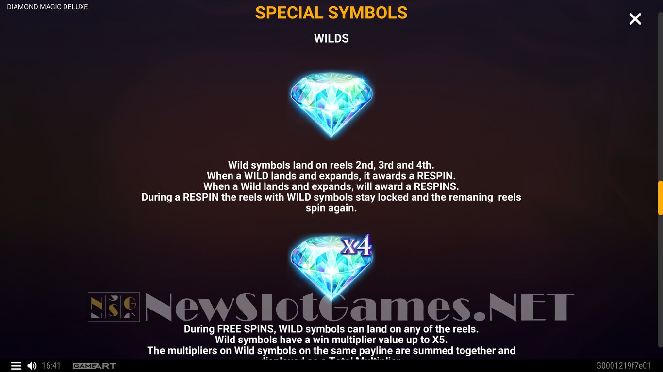 Diamond Magic Deluxe Slot Slot Image in Demo - pic. 7