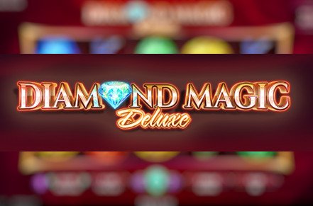 Diamond Magic Deluxe Slot Logo