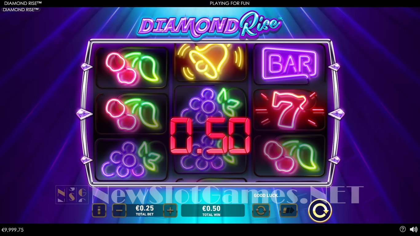 Diamond Rise Slot Review & Demo by Playtech - Play Free Online